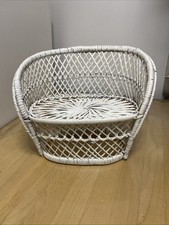 Vintage white wicker for sale  Tuckahoe