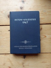 Beton kalender 1967 gebraucht kaufen  Göttingen