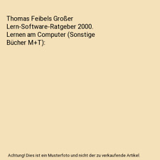 Thomas feibels großer gebraucht kaufen  Trebbin