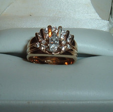 Solid 14k yellow for sale  Canton