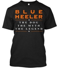 Camiseta Blue Heeler The Dog Myth - Heeler Legend feita nos EUA tamanho P a 5XL comprar usado  Enviando para Brazil
