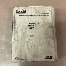 Usado, JLG Lull MLULL-10K EMPILHADEIRA TELESCÓPICA SERVIÇO OFICINA MANUAL DE REPARO pn 10709971 comprar usado  Enviando para Brazil