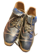 Black tooled leather for sale  LEIGH