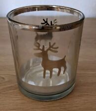 Teelicht glas silber gebraucht kaufen  Hamburg
