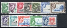 Conjunto Gilbert and Ellice Islands 1939-55 SG 40-54 MLH/MH comprar usado  Enviando para Brazil