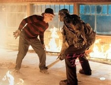Foto autografada assinada assinada por Ken Kirzinger 16X20 Freddy vs. Jason JSA CERTIFICADO DE AUTENTICIDADE comprar usado Foto autografada assinada assinada por Ken Kirzinger 16X20 Freddy vs. Jason JSA CERTIFICADO DE AUTENTICIDADE comprar usado  Enviando para Brazil