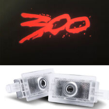 Usado, 2x Luzes de poça projetor laser LED vermelho para carro HD para Chrysler 300 2005-2022 comprar usado  Enviando para Brazil