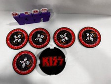 CONJUNTO DE MONTANHA-RUSSA KISS ROCK AND ROLL COM SUPORTE DE PALHETA comprar usado  Enviando para Brazil