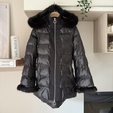 Piumino nero pinko usato  Latina