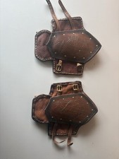 Leather swordsman vambraces for sale  DAVENTRY