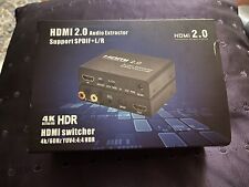 Hdmi 2.0 audio for sale  DENNY