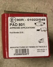 Apec pad801 brake for sale  SHERBORNE