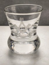 Masonic firing glass for sale  BOURNEMOUTH