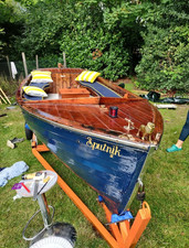 Classic wooden boat for sale  CULLOMPTON