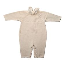 Elegante Italiano Bebé de Punto Pelele gianbu bebe 6M 68 100% Pura Lana comprar usado  Enviando para Brazil