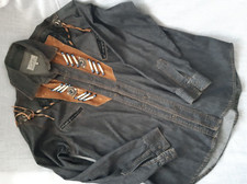 Indianerhemd jeansstoff unisex gebraucht kaufen  Stuttgart