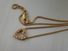 Schöne kette herzanhänger gebraucht kaufen  Hannover