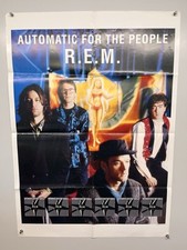 R.E.M Automatic For The People Poster Original UK Print Circa 1990s comprar usado  Enviando para Brazil