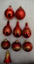 Christmas baubles red for sale Christmas baubles red for sale  MACCLESFIELD