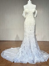 Champagner brautkleid spitze gebraucht kaufen  Gifhorn