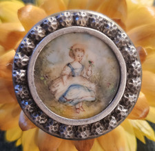 Broche miniature fin d'occasion  Le Luc