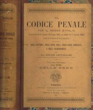 Codice penale per usato  Italia