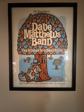 Framed dave matthews for sale  Ridgewood