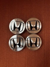 Conjunto de 4 tampas de centro de roda prata/preto HONDA 69 MM comprar usado  Enviando para Brazil