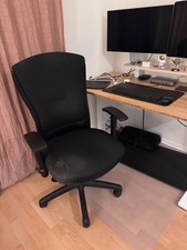 Haworth black ergonomic for sale  Los Angeles