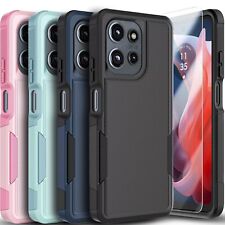 Capa à prova de choque + tela de vidro temperado para Motorola Moto G Power 2025 comprar usado  Enviando para Brazil