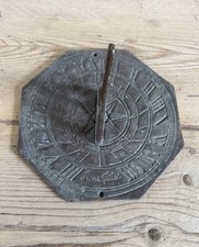 Brass sun dial for sale  BEDFORD