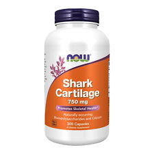 Cartilagem de tubarão NOW FOODS 750 mg 300 cápsulas comprar usado  Enviando para Brazil