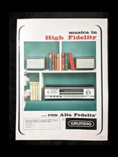 Grundig radio pubblicità usato  Italia