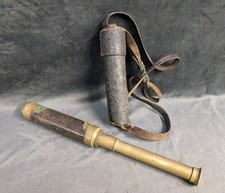 Vintage brass telescopic for sale  DINGWALL