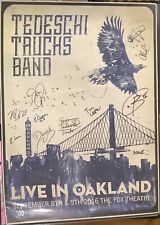 Signed tedeschi trucks for sale  Poland