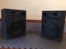 Gabinete portátil de áudio veicular 10" com driver de 10" e tweeter de buzina de 4" comprar usado  Enviando para Brazil