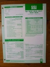 620 fiche technique d'occasion  France