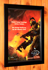 Usado, Halo 2 Xbox One Xbox 360 Antigo Promo Pequeno Pôster/Página de Anúncio Emoldurada comprar usado  Enviando para Brazil