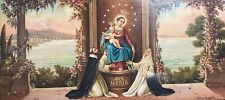 Madonna pompei olio usato  Genova