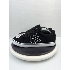 Tênis de skate Etnies masculino flip preto branco lona tamanho 8 NOVO  comprar usado  Enviando para Brazil