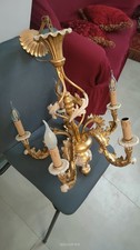 Lampadario legno lavorato usato  Ravanusa