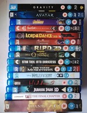 Assorted blu ray for sale  CROOK