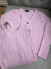Twin set pink for sale  CHESTER