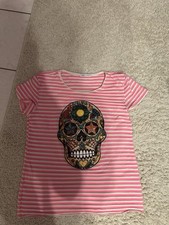 Shirt gestreift neonpink gebraucht kaufen  Olching