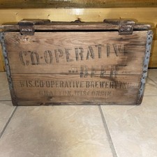 Vintage wooden beer for sale  Milwaukee