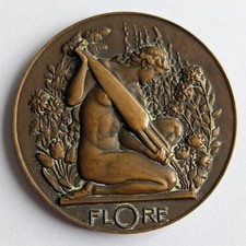 Médaille bronze art d'occasion  Bordeaux-