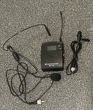 Transmissor Sennheiser EW 100 G3 Body Pack 526063 626-668MHz com 2 microfones comprar usado  Enviando para Brazil