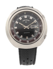 Vintage 43mm Lord Elgin 1501 Relógio de Pulso Automático Masculino Mergulhador 2630 Aço Suíço comprar usado  Enviando para Brazil