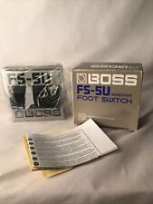 Pedal de efeitos de guitarra Boss FS-5U pedal sem trava pedal volume guitarra, usado comprar usado  Enviando para Brazil