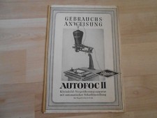 Gebrauchsanweisung filmosto au gebraucht kaufen  Leipzig